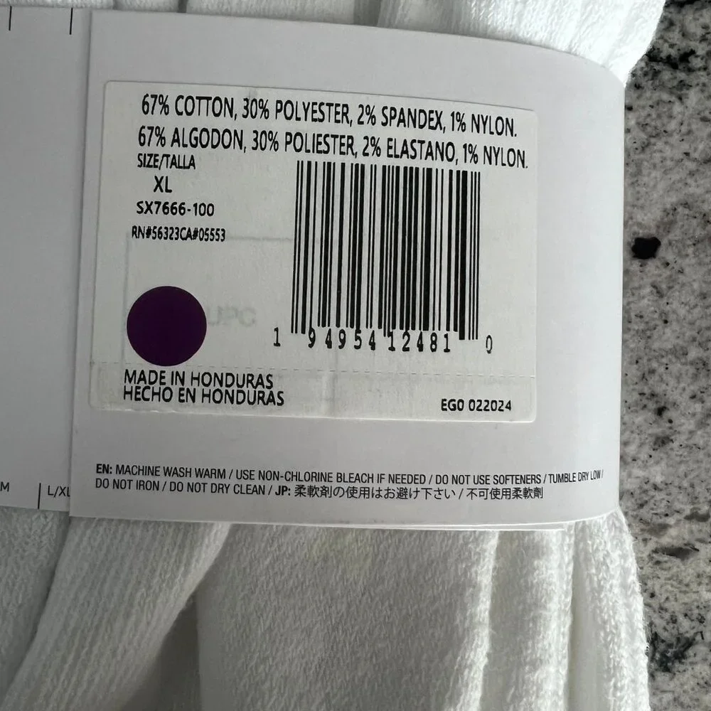 Nike everyday cotton cushioned dry fit socks mens 12-15 (6 pairs) - Picture 3 of 5
